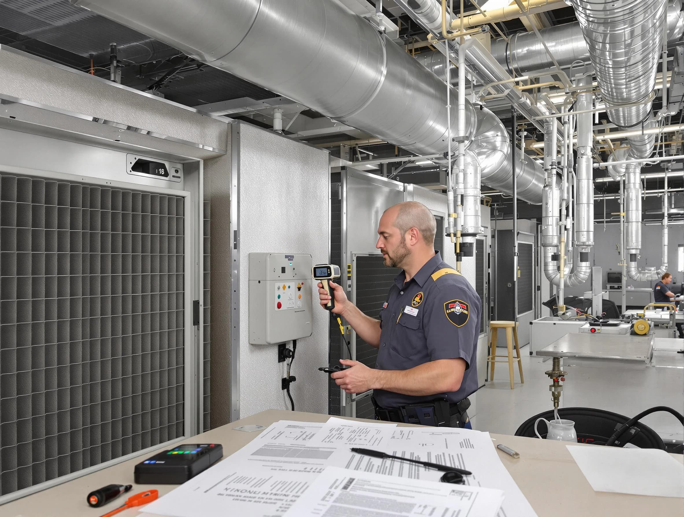 Professional filter system inspection by Hemet Air Duct Cleaning in Hemet