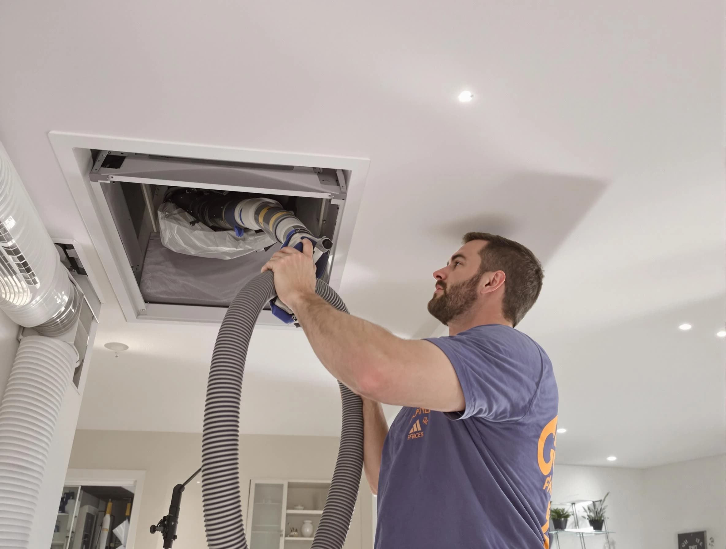 Precision indoor duct cleaning by Hemet Air Duct Cleaning in Hemet